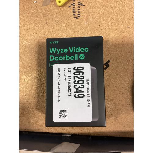 Wired Video Doorbell v2, 2K HD Video with Head-to-Toe view, 2-way Audio, Night Vision, Voice Assistants