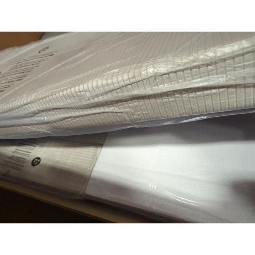 Dunwoody Upholstered Wingback King Size Platform Bed,Cream