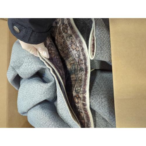 Loloi Wynter Collection WYN-09 Onyx/Multi 7'-6 x 9'-6 Area Rug, .13 Thick, Area Rug, Soft, Durable, Printed, Vintage Inspired, Low Pile, Non-Shedding, Easy Clean, Living Room Rug