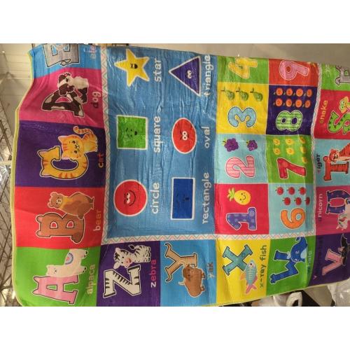 Baby Play Mat Kids Rug for Floor, Playmat for Kids Toddlers Infant, Extra Large Thick Playtime Collection ABC, Numbers, Animals Educational Area Rugs for Playroom (59 x 39.4 Inch)