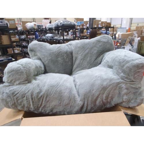 MEWOOFUN Cat Bed for Indoor Cats, Washable Dog Beds for Small Dogs & Cats with Removable Cover, Fluffy Cat Couch with Non-Slip Bottom (Grey, 26.0 L X 19.0 W X 13.0 Th)