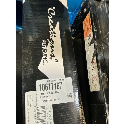 Alno D860-12 Contemporary Acrylic 12 Center To Center Large Cabinet Handle / Drawer Pull