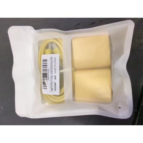 Yellow 2 Pack iPhone 17 16 15 Charger Fast Charging Type C Chargers USB C Charger Block iPhone Air Chargers with 2 Pack 6FT Cable for iPhone 17/17 Plus/17 Pro Max/16/16 Plus/16 Pro Max/15 Pro Max/iPad Pro(Yellow)