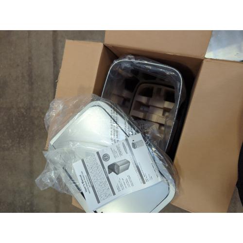 Ninestars 21 Gallons Automatic Large Kitchen Trash Can with Lid, Motion Sensor Trash Can for Kitchen, LivingRoom, Office, 80 Liter X Large Touchless Stainless Steel Garbage Bin (Rectangular)