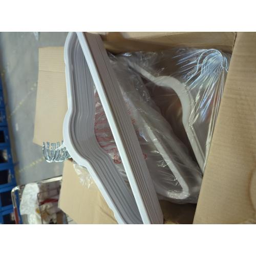 TIMMY Non-Slip Velvet Hangers - Suit & Coat (50-Pack) Ultra Thin Space Saving Heavy Duty Hangers Hold Up-to 10 Lbs - White/Silver