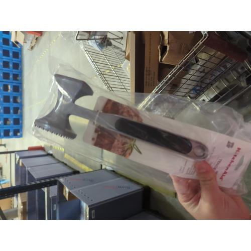 KitchenAid Black/Silver Aluminum Meat Tenderizer