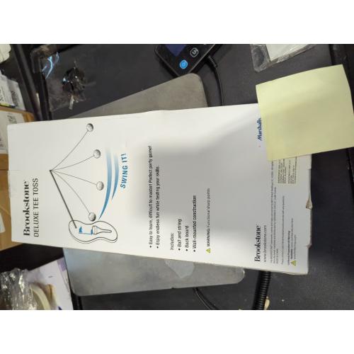 BrooksStone Deluxe Tee Toss Game - Be The First to Land The Ball Up On The Tee! (All Parts Included)