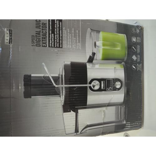 5 Speed Digital Juice Extractor Stainless Steel