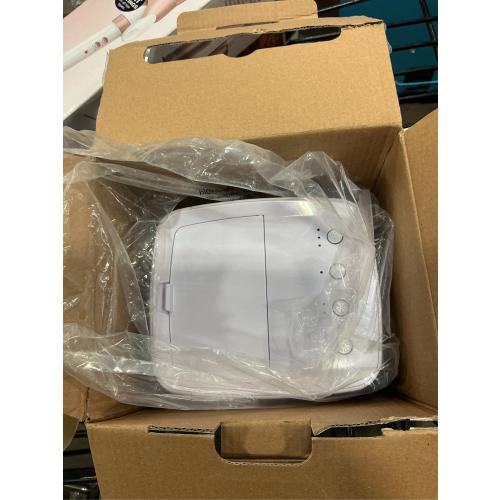 Ontel Arctic Air Turbo Chill Evaporative Cooler with HydroChill Technology, 4-Speed Portable Air Cooler Fan, Up To 8 Hr Per Fill, 7-Color LED, Simple & Whisper Quiet Operation, for Home or Office Use