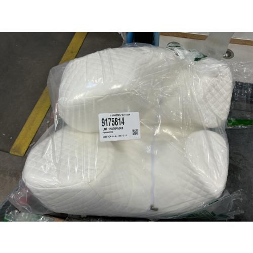 SAHEYER Side Sleeper Pillow with Arm Hole, Memory Foam Shoulder Pillow, Multi-Angle Armholes Pillow for Many Sleeping Positions, Ergonomic Support Pillow for Neck (White)