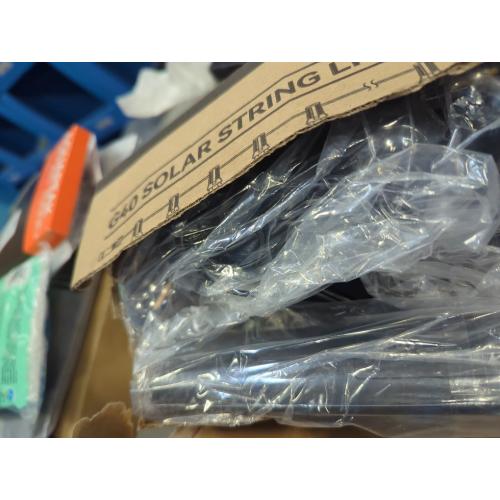 addlon 25FT Solar Powered Outdoor String Lights Waterproof with Remote, G40 Solar Powered String Lights with 13 LED Shatterproof Bulbs, 3 Light Modes, Dimmable Solar Lights for Outside Bistro Cafe