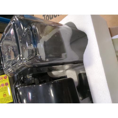 Cold Press Juicer, 5.8 Wide Feed Chute Juice Extractor Machine with 400W, High Juice Yield, Slow Masticating Juicer for Whole Vegetables & Fruits, Dark Grey