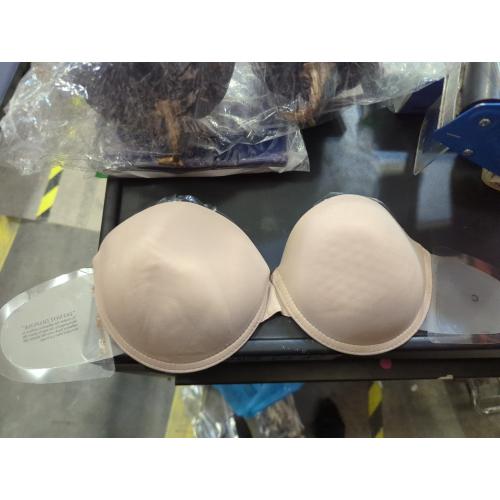 Size S Backless Strapless Push Up Bra for Women Thick Padded Sticky Underwired Bras Self Adhesive