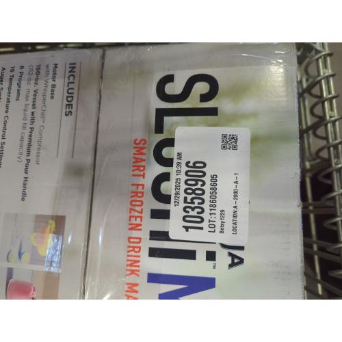 Ninja SLUSHi Max Smart Frozen Drink Maker Blue/Peach FS605