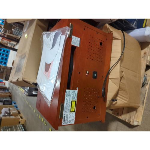 Victrola Aviator Signature Bluetooth Record Player, Mahogany - 1