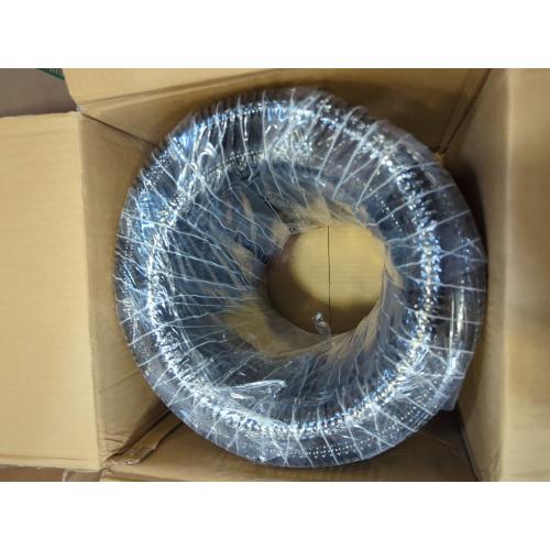 Black Pond Tubing ID 1” × 50ft Black Corrugated Flexible Reinforced Waterfall Pond Tube Sump Pump Hose, Non-toxic & Kinkproof (50 ft, 1 ID)