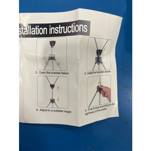 2 Pack X Frame Banner Stand Fits Any Banner Adjustable