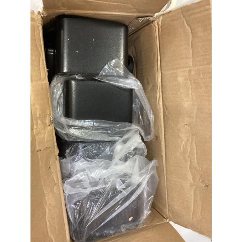 4 Pack Sliding Winch, Heavy Duty Sliding Winch for Flatbed Trailers, Trucks and Winches, Painted Durable Carbon-Steel Construction, Standard Sliding Tie Down Winch (black)