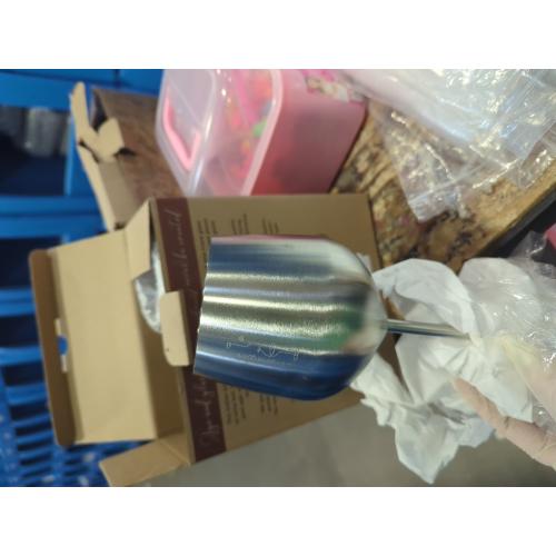 Gusto Nostro Stainless Steel Wine Glass - 18 oz - Cute, Unbreakable Wine Glasses for Travel, Camping and Pool - Fancy, Unique and Cool Portable Metal Wine Glass for Outdoor Events, Picnics (Set of 2)