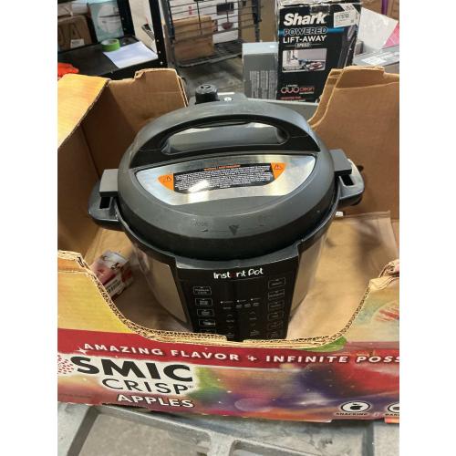 Instant Pot 6QT RIO 7-in-1 Multi-Cooker, Pressure Cooker, Slow cook, Sauté, Steam, Rice Maker, Yogurt, & Warmer, Black, 6 Quarts ‼️has stains ‼️and may come with missing or broken pieces ‼️