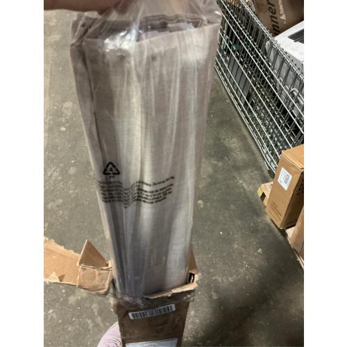 Belgian Flax Cordless Light Filtering Privacy Polyester Roman Shade 31 in. W x 72 in. L