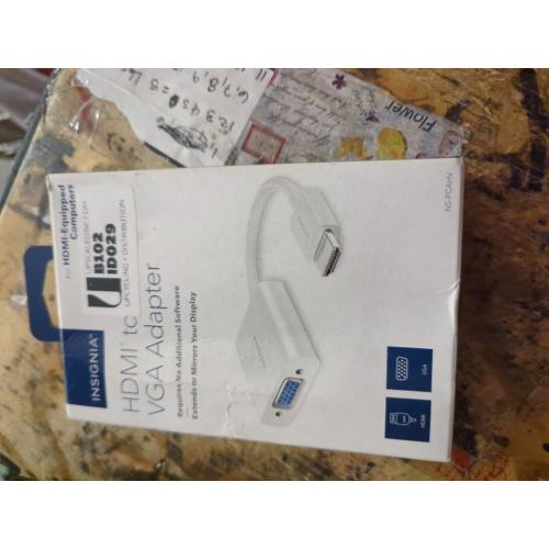 Insignia - HDMI to VGA Adapter - Model: NS-PCAHV -