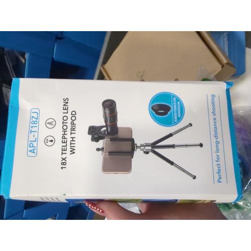 Outanaya Telephoto Lens for Smartphone Monocular Cell Phone Lens with Tripod and Patch for Enhanced Photography Compatible with Smartphone Models