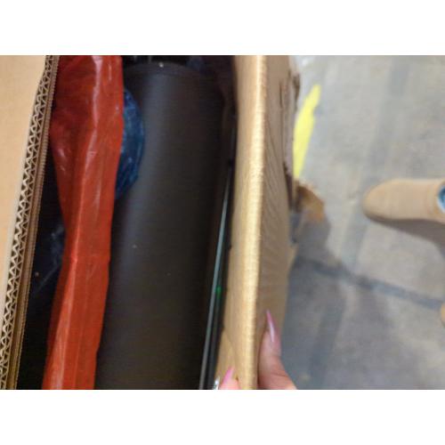 Push Lawn Sweeper, 26-Inch Width, 7 Cu. Ft. Hopper Capacity, 4 Spinning Brushes, Adjustable Height, Durable Steel Frame with Rubber Wheels, Ideal for Leaves and Grass