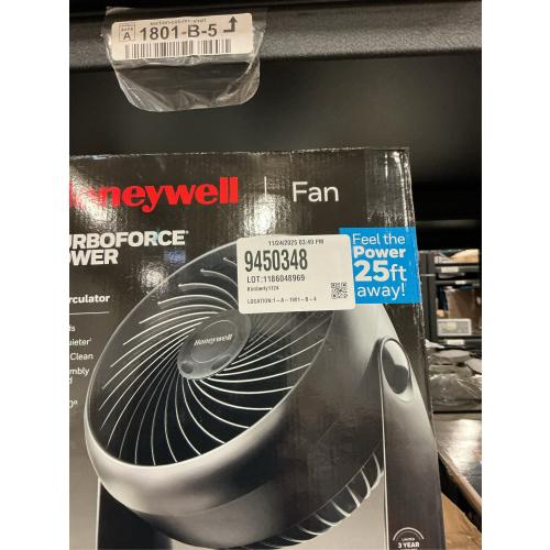 Honeywell Home - Table Air Circulator Fan - Black