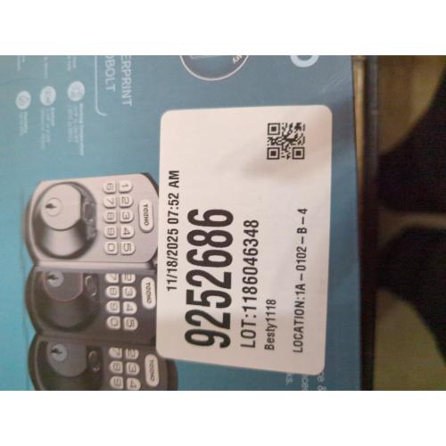 TEEHO TE001 Keyless Entry Door Lock with Keypad - Smart Deadbolt Lock for Front Door with 2 Keys - Auto Lock - Easy Installation - Matte Black