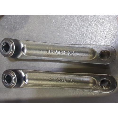Bike Crank Arm 170mm Diamond Hole Crank Arm for Electric Bicycle,Folding Bicycle,Hybrid,Mountain Bicycle,Road Bike