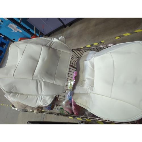 Passenger Side Bottom & Top Lean Back Perforated Leather Seat Cover Fits for Subaru Outback 2015-2019, Tan Car Seat Cushion Protector Replacement Cover