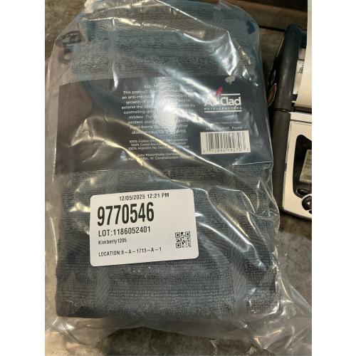 3- packs All-Clad Solid Kitchen Towel: Highly Absorbent, Super Soft Long Lasting - 100% Cotton, 17x30 Tea Towel for Cleaning & Drying Dishes, Pans, Glassware, or Countertops, (1-Pack), Pewter