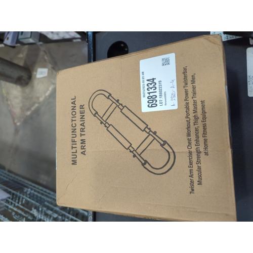 Black and Red Twister Arm Exerciser,80-110lb Adjustable Spring Workout Bar, Forearm Triceps Chest Enhanced Exercise Strengthener,Portable Home Fitness Equipment, Detachable Design Fitness Anywhere