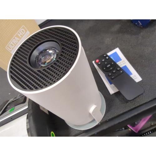 Mini Projector, Support 4K 1080P Portable Projector with Dual Band WIFI6 5G Wireless 5.2 Bluetooth Android 11, 160 ANSI Lumens, 180° Rotatable, Auto Keystone Correction,35-130 Screen Video Projector