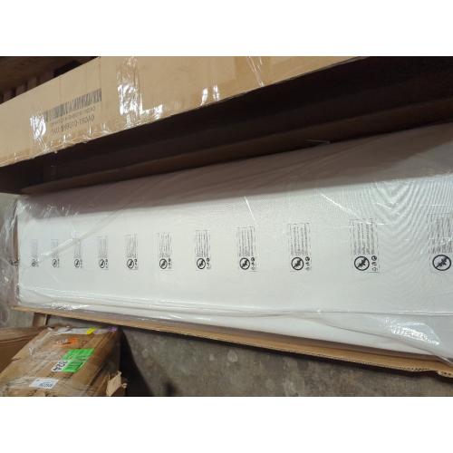 King Bed Frame Wingbacked Cream