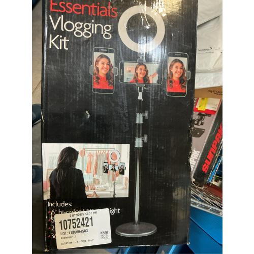 Sunpak - Essentials Vlogging Kit - Black