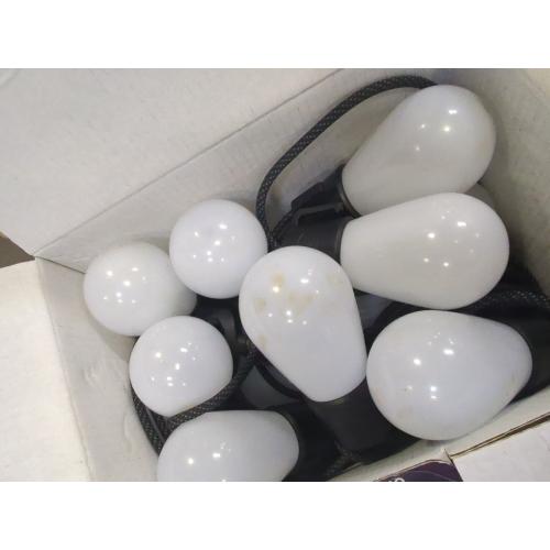 15-Bulbs 48 ft. Outdoor Plug-In LED Input Edison Bulb String Light