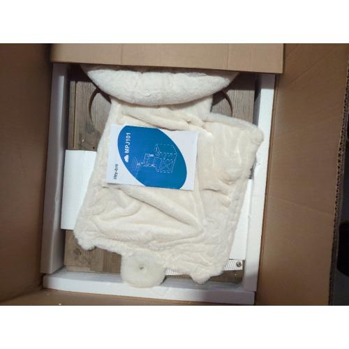 Hey-brother Cat Tree with XL Litter Box Enclosure, All-in-one Cat Tower for Indoor Cats with Large Hammock, Bed, Food Station, Scratching Posts, Modern Style Pet Furniture, Rustic Gray MPJ101SG