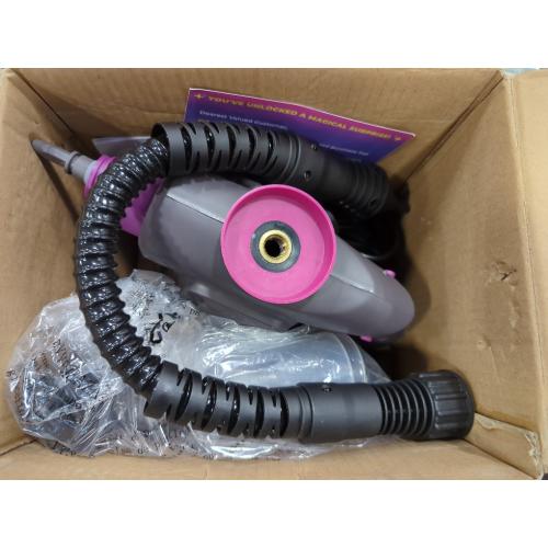 Grey Pressurized Handheld Steam Cleaner, Portable Steam Cleaner Multipurpose for Home, Multi-Surface Steam Cleaner for Tile, Grout, Windows, Bathroom, Kitchen, Car Cleaning, with Accessories