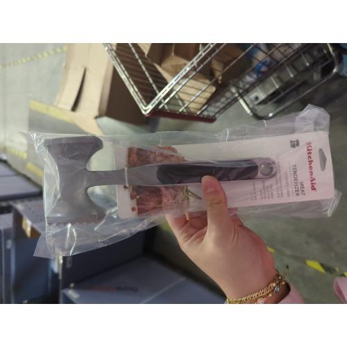 KitchenAid Black/Silver Aluminum Meat Tenderizer