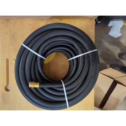 Flexon 5/8 x 100Ft Premium Rubber Garden Hose – Heavy-Duty, Commercial-Grade, All-Weather Flexibility, High Burst Strength, Crush-Proof Couplings, Kink-Resistant, Ideal for Landscaping and Job Sites