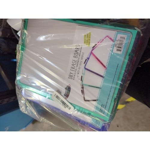 4 PACK Creative Colors Dry Erase Board