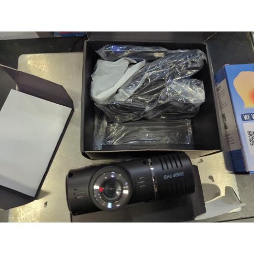 Dash Cam Front and Rear, 1080P Dash Camera for Cars, 3 Channel Car Camera Front Rear and Inside with 32GB Card, Loop Recording, Night Vision, HDR, 24Hr Parking, G-Sensor