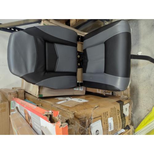 GYMAX Boat Seats Folding Low/High Back with Stainless Steel Screw Included, Fold-Down Boat Captain Chairs for Fishing Yachts