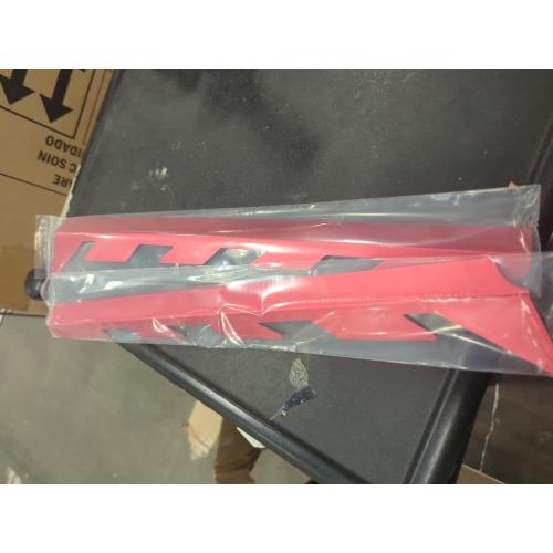 Engine Cover Edge Trim Compatible with Chevrolet Corvette C8 2020-2026, Aluminum Engine Compartment Left Right Panel Decoration Accessories (Red)
