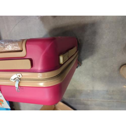 Luggage Sets 3 Piece,Suitcases with Wheels,Carry On Luggage Set,ABS Hard Case Luggage with TSA Lock Spinner Wheels(3 Piece Sets,Red(20/DB/TB))