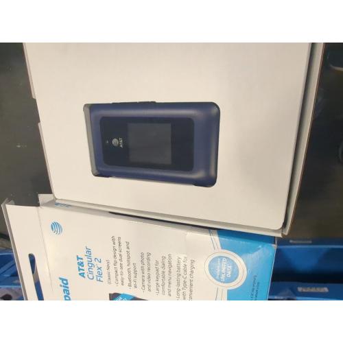 AT&T Cingular Flex 2, 4GB, Classic Navy - Prepaid Phone