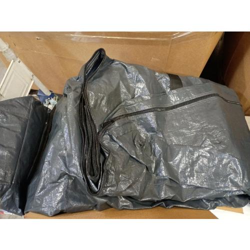 Extra Large Cube Moving Bags (Black, 25x25x25) | Heavy Duty, Water-Resistant, Foldable, For Clothes, Bedding, Blankets & Pillows, Reusable Alternative to Moving Boxes