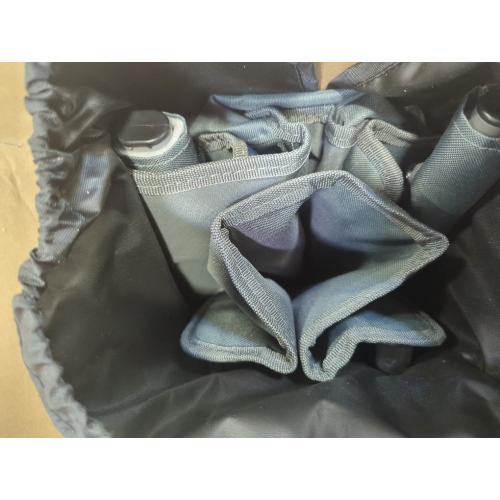 Size XL Color Grey and blue Heavy Duty Camping Chair 396lb Capacity (525lb MAX) - Waterproof 1680D Oxford - Oversized 2 Thick Padded Seat with Cup Holder & Cooler - Portable for Camping, Beach, Tailgating Slate/Navy